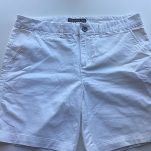 White Garnet Hill shorts
